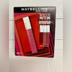 Maybelline Matte Ink Trio - Red, Pink, Nude